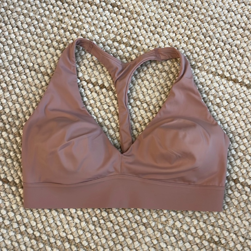 Pink Athleta Bra. Size 34B/C.